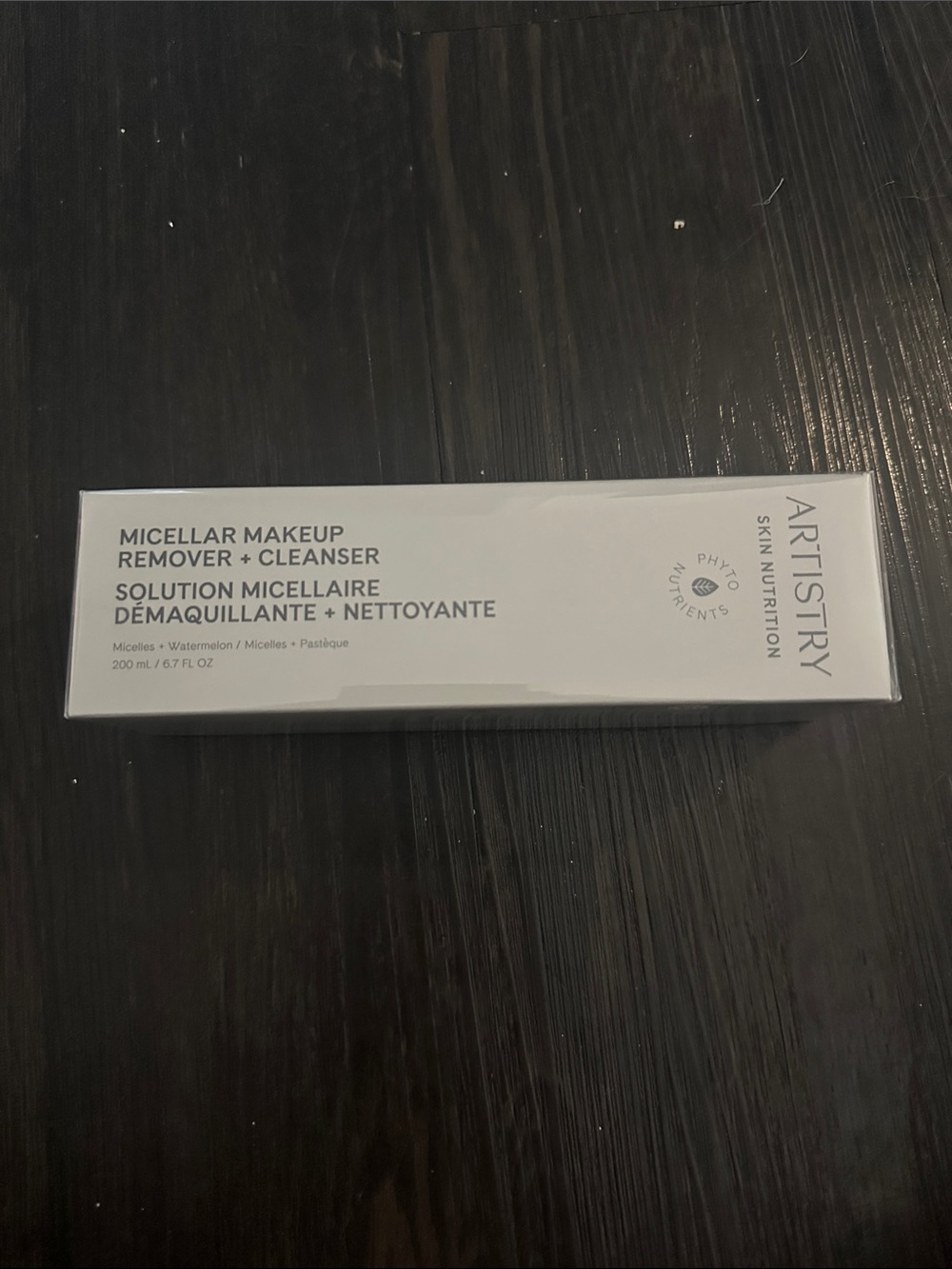 artis Skin Nutrition Micellar Makeup Remover + Cleanser — White